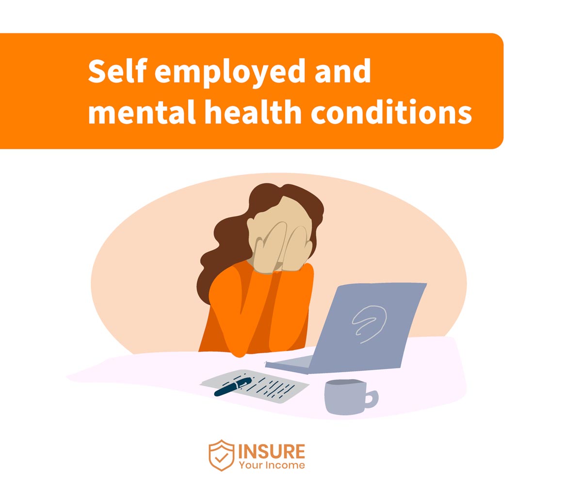 Self employed mental health income protection 