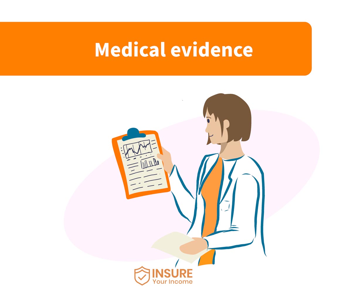 Medical evidence for income protection claim. 